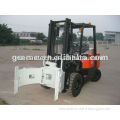 2 Tons Diesel Forklift Truck with Paper Roll Clamps attachment